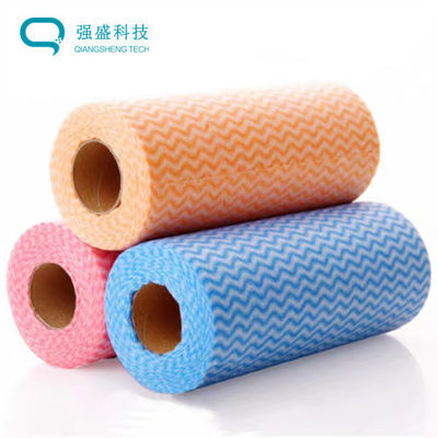 Grease Cleaning Absorbent Antibacterial 25cm 55GSM Lazy Rag Food Processing Workshops