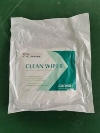Non Steriled Cleanroom 6X6 Inch Microfiber Wiper 100pcs / Pack