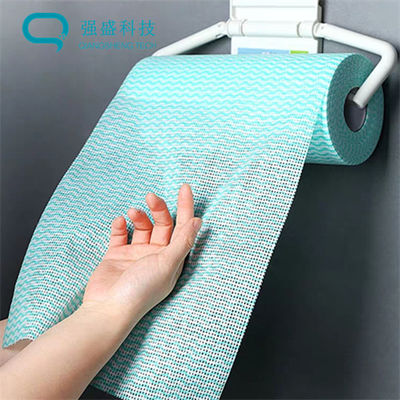 Grease Cleaning Absorbent Antibacterial 25cm 55GSM Lazy Rag Food Processing Workshops